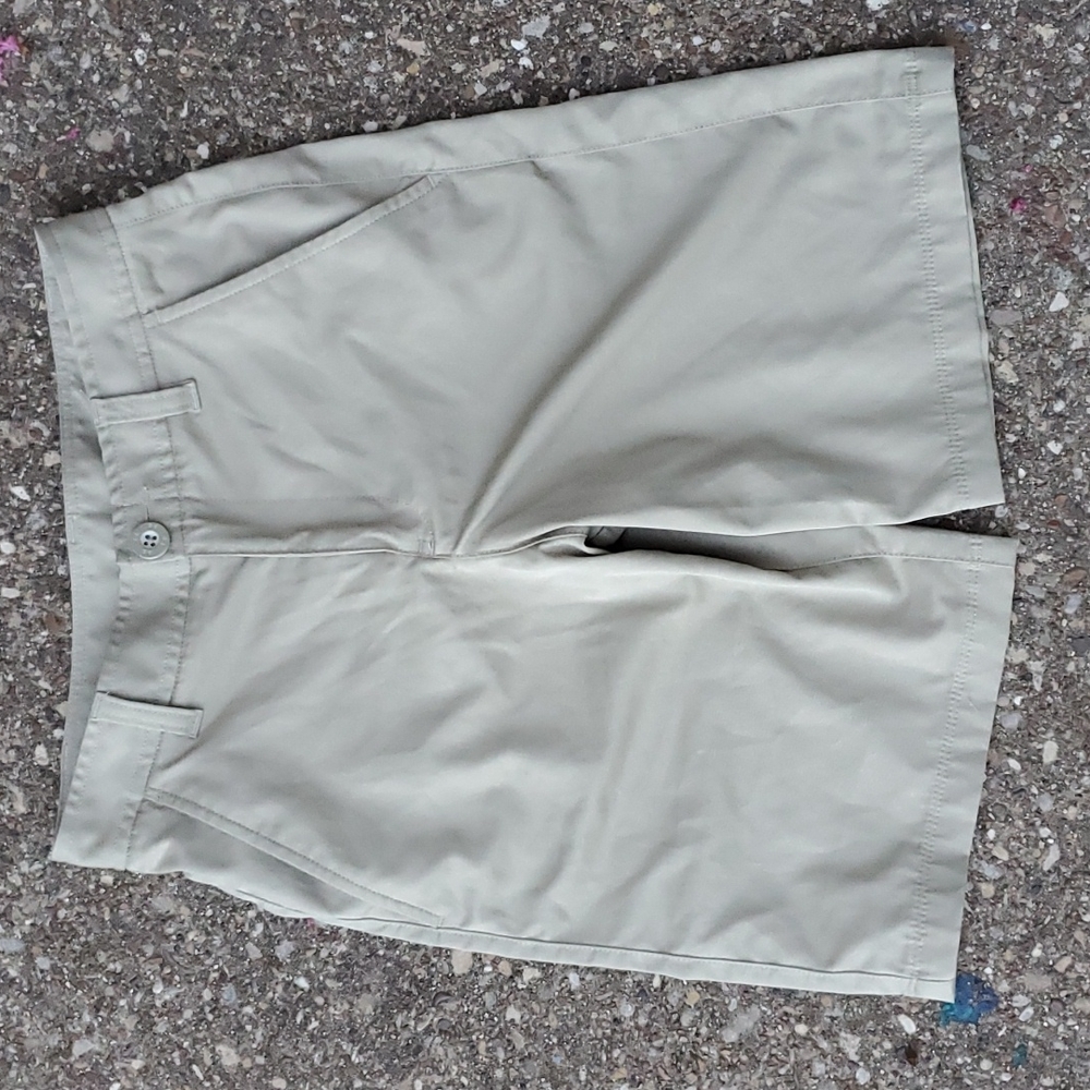 Under Armour Match Play Golf Shorts Brown Youth 14
